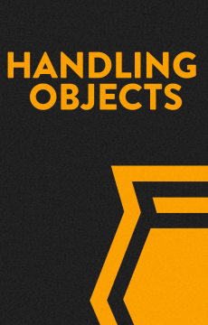"The cover for the Handling Objects video module."